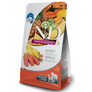 Farmina N&D Spelt, Oats and Tropical Fruit Selection Salmon Medium / Maxi Adult Dog Food - Mutts & Co.