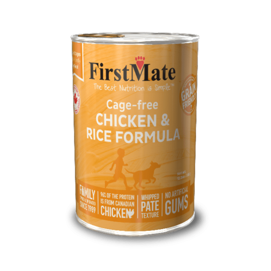 FirstMate Cage-Free Chicken & Rice Formula Canned Dog Food
