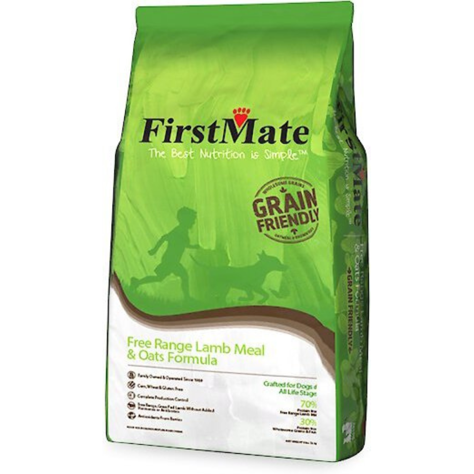 FirstMate Grain Friendly Free Range Lamb & Oats Dry Dog Food