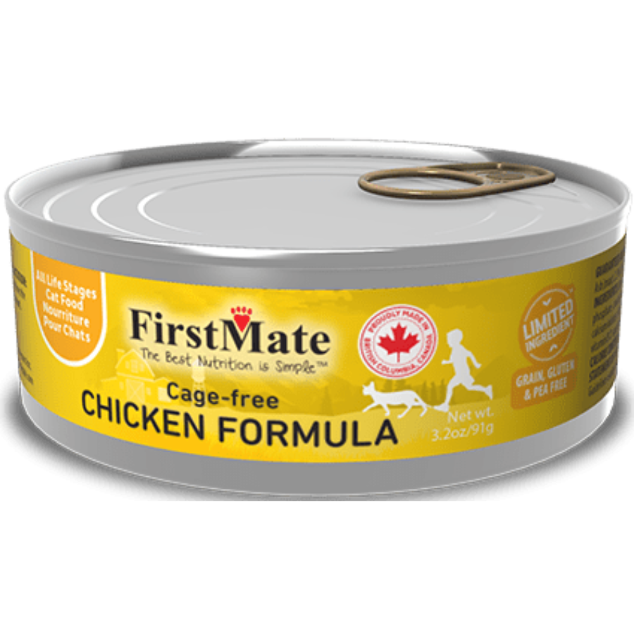 FirstMate Limited Ingredient Diet Chicken Formula Grain-Free Canned Cat Food
