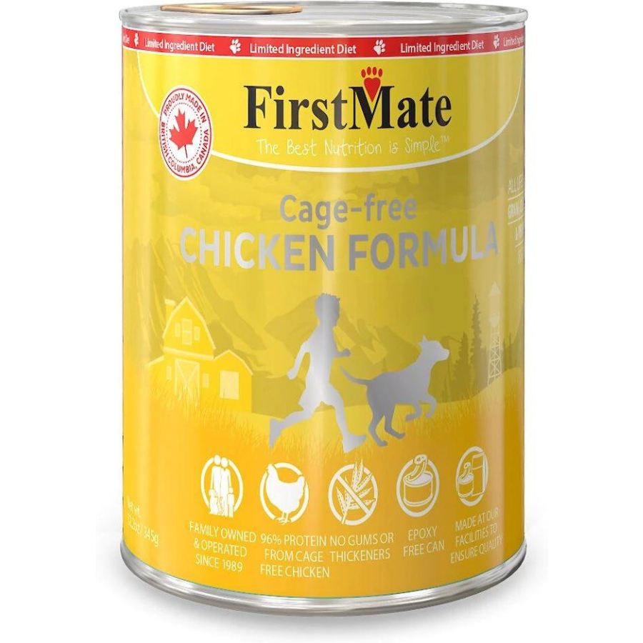 FirstMate LID Chicken Formula Grain-Free Canned Dog Food