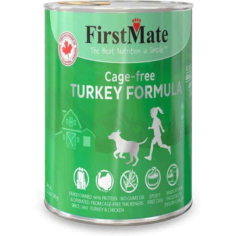 FirstMate LID Turkey Formula Grain-Free Canned Dog Food