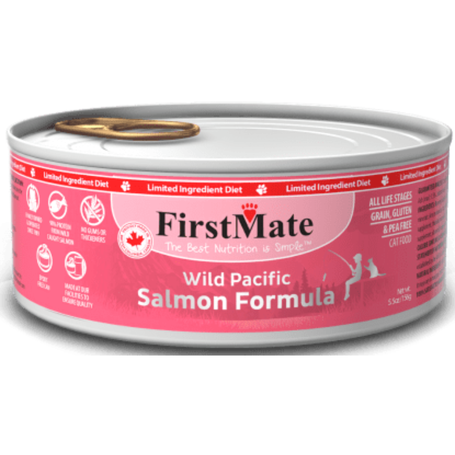 FirstMate Limited Ingredient Salmon Formula Canned Cat Food