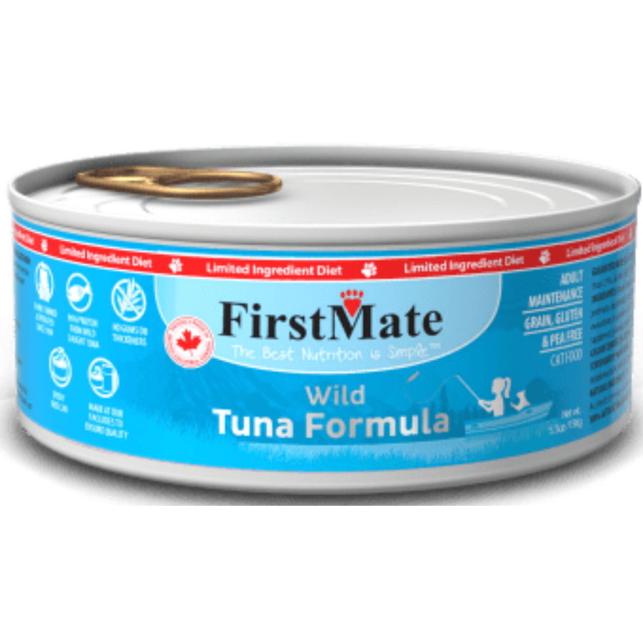 FirstMate Tuna Formula Limited Ingredient Grain-Free Canned Cat Food