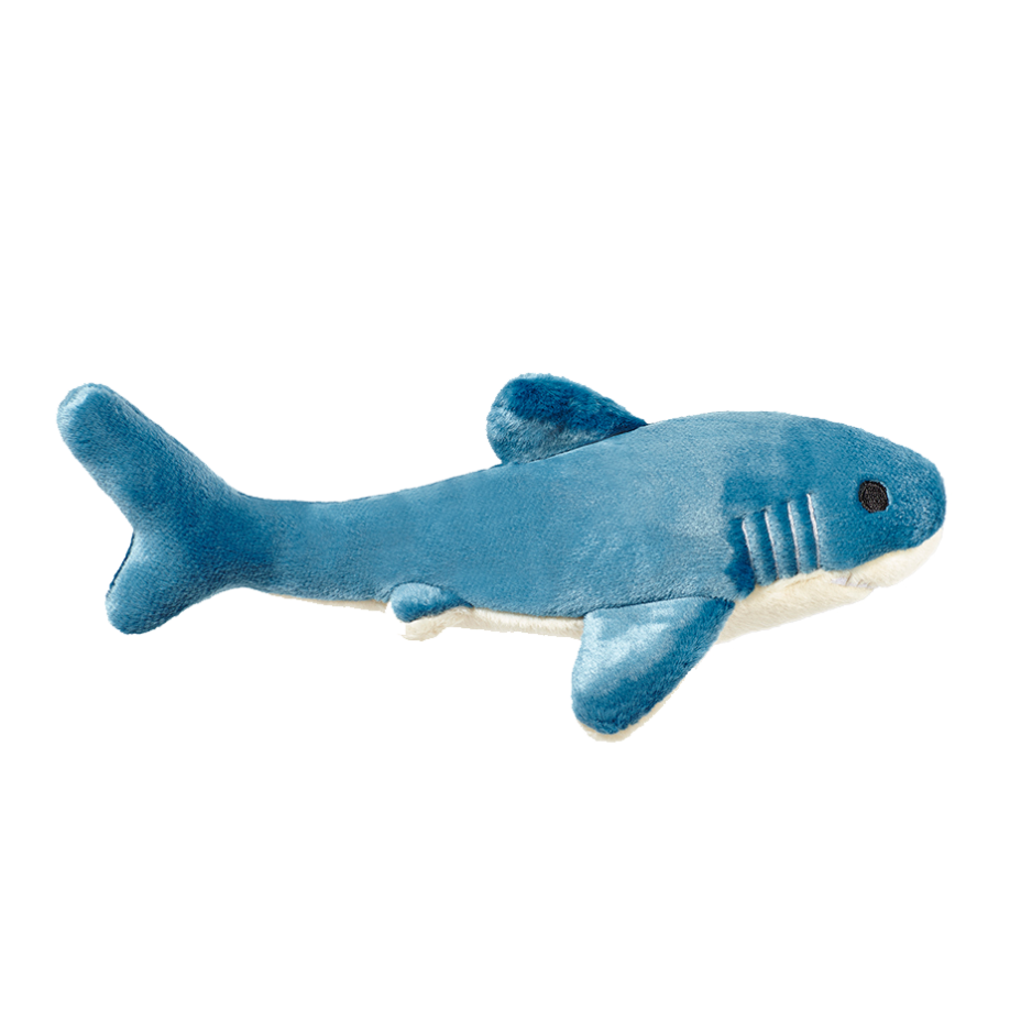 Fluff & Tuff Tank the Shark 12" Plush Dog Toy