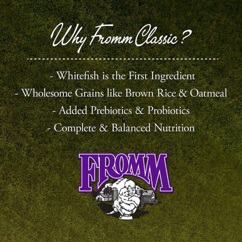 Fromm Family Classics Adult Whitefish & Rice Dog Food