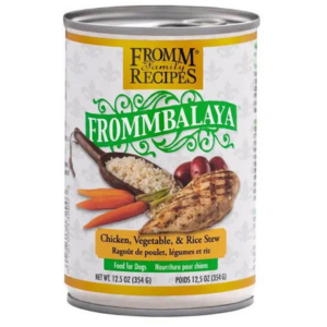 Fromm Frommbalaya Chicken Vegetable & Rice Stew Canned Dog Food 12.5oz - Mutts & Co.
