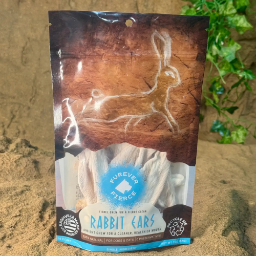 Furever Fierce Rabbit Ears Bag of 5 Dog & Cat Chews
