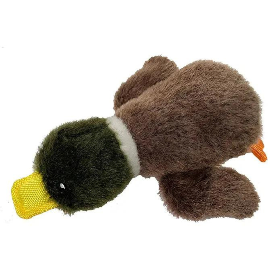 Furry Flingerz on Stick Duck Dog Toy