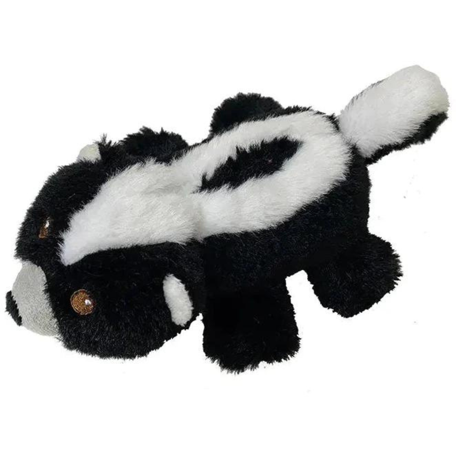 Furry Flingerz on Stick Skunk Dog Toy