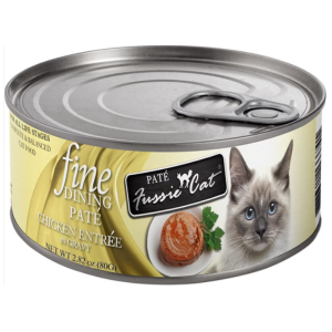 Fussie Cat Fine Dining Pate Chicken Entree in Gravy Wet Cat Food, 2.82-oz - Mutts & Co.