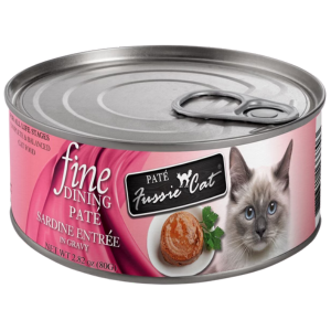 Fussie Cat Fine Dining Pate Sardine Entree in Gravy Wet Cat Food, 2.82-oz - Mutts & Co.