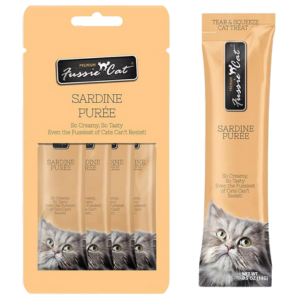 Fussie Cat Sardine Puree Cat Treats, 2 oz