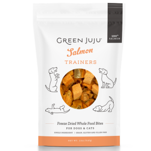 Green Juju Freeze-Dried Salmon Training Bites Dog Treats - Mutts & Co.
