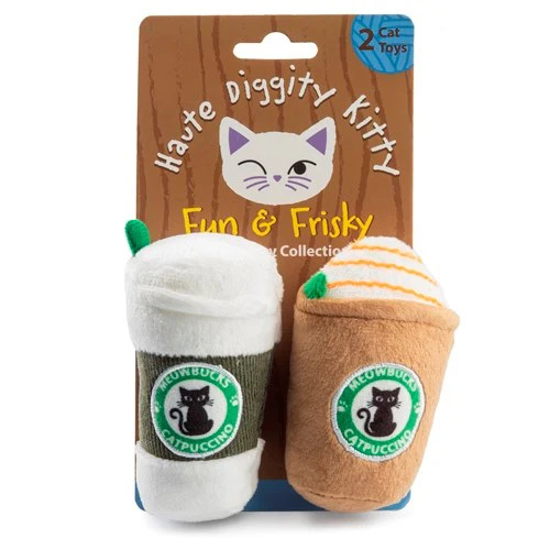 Haute Diggity Dog Meowbucks Cat Toy with Organic Catnip