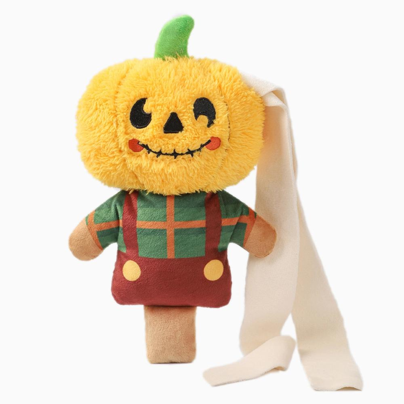 Hugsmart Pet Howloween Night Scarecrow Plush Dog Toy