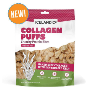 Icelandic+ Beef Collagen Puffs Bites with Kelp For Dogs - Mutts & Co.