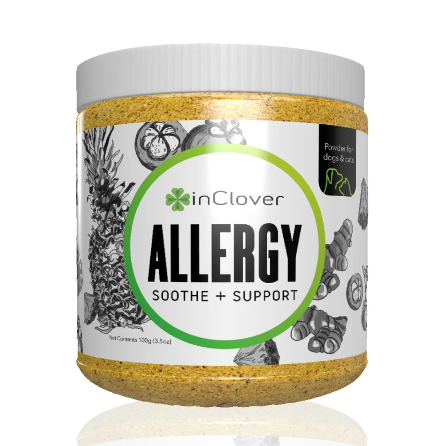 InClover Allergy Supplement for Dogs + Cats (BioResiliant)