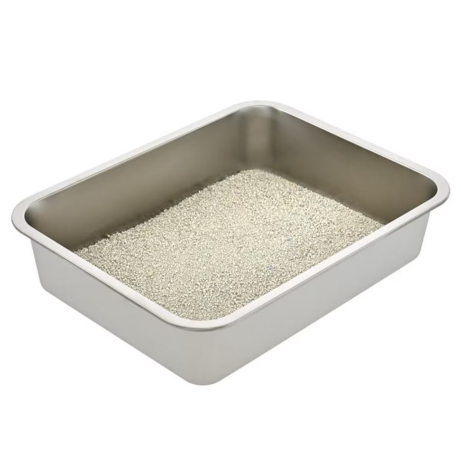 Indipets Stainless Steel Litter Pan 20x14x6"
