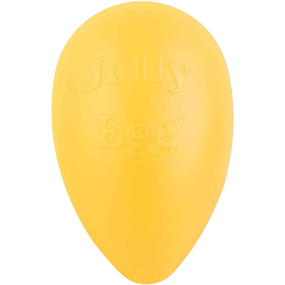 Jolly Pets Egg Dog Toy Yellow