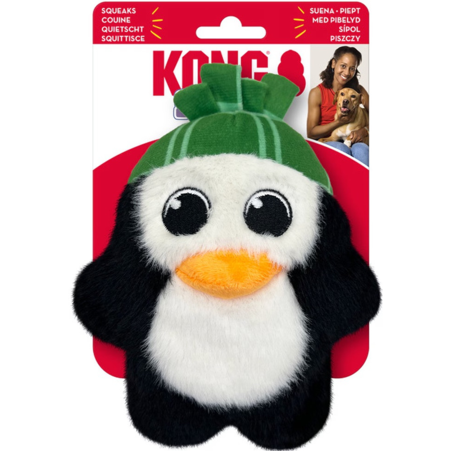 KONG Holiday Snuzzles Penguin Dog Toy