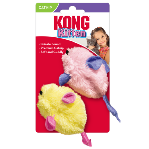 KONG Kitten Mice Assorted Colors 2 pack Cat Toy - Mutts & Co.