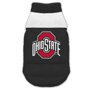 Little Earth Productions NCAA Ohio State Buckeyes Pet Parka Puffer Vest - Mutts & Co.