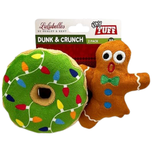 Lulubelles Tiny Tuff Dunk & Crunch Dog Toy - Mutts & Co.