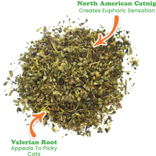 Meowijuana Kalico Kush Catnip & Valerian Root Blend
