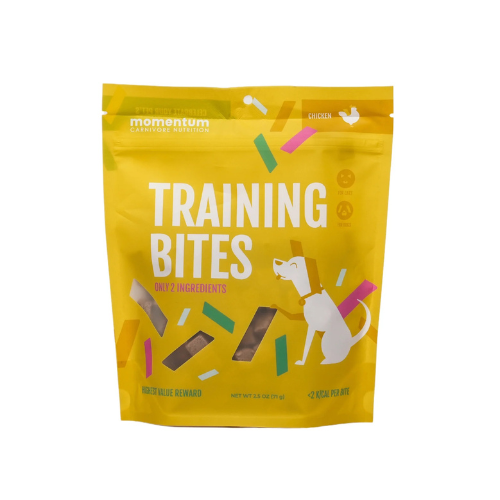 Momentum Freeze-Dried Chicken Training Bites Dog and Cat Treat 2.5oz