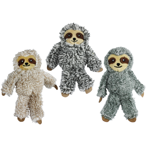 Multipet Cat Sloth Catnip Toy, Assorted