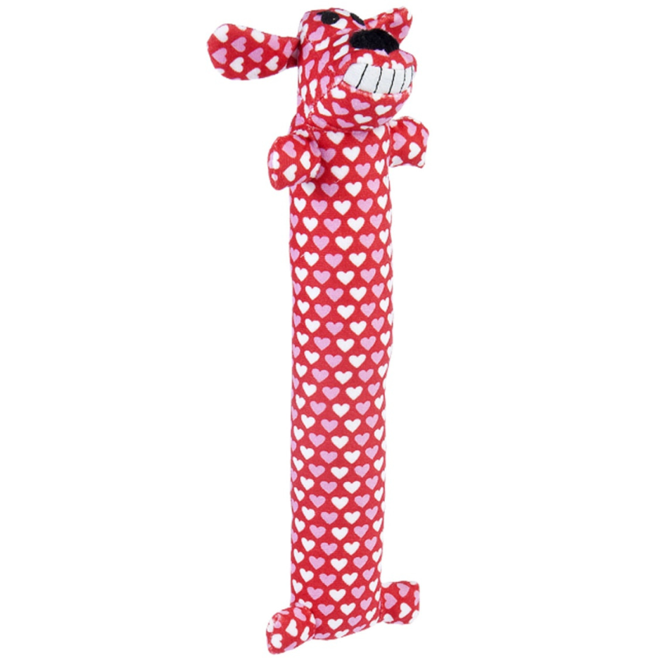 Multipet Valentines Day Loofa 12" Dog Toy
