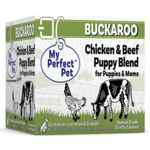 My Perfect Pet Buckaroo Chicken & Beef Blend Gently Cooked Puppy Food 3.5 lbs - Mutts & Co.