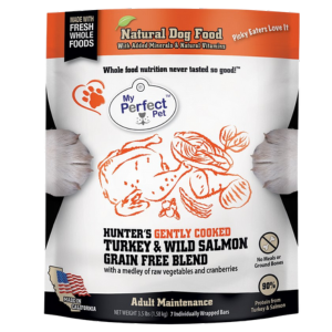 My Perfect Pet Hunter's Turkey & Salmon Blend Gently Cooked Dog Food 3.5 lbs - Mutts & Co.