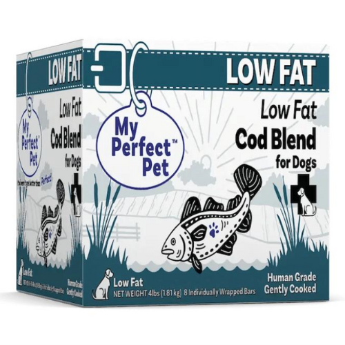 My Perfect Pet Low Fat Grain Free Cod Blend Frozen Gently Cooked Adult Dog Food