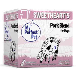 My Perfect Pet Sweetheart's Pork Blend Gently Cooked Dog Food 3.5 lbs - Mutts & Co.
