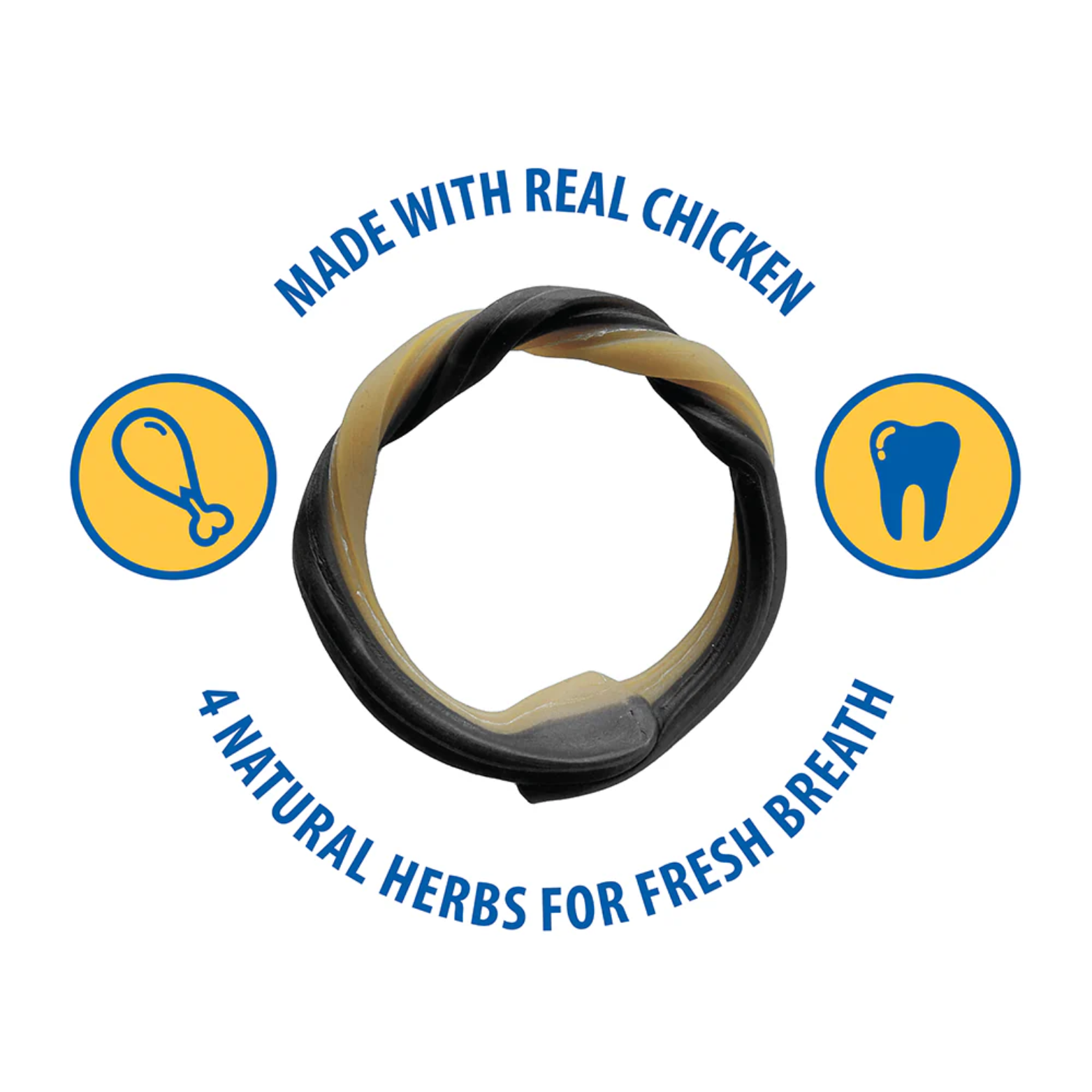 NPIC N-Bone Adult Dental Rings Chicken Flavor 7pk