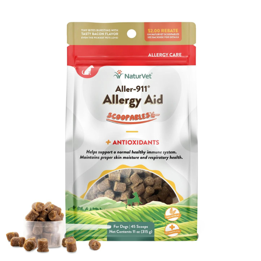 NaturVet Scoopables Allergy Aid Dog Chews 11 oz - Mutts & Co.