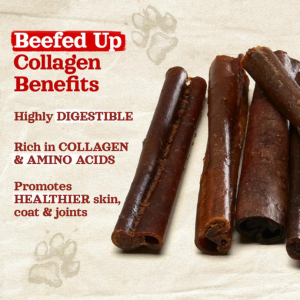 Natural Farm Bully Wrapped Collagen Stick 6" - Mutts & Co.