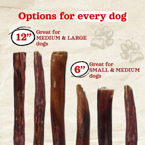 Natural Farm Power Bully Stick 12" - Mutts & Co.
