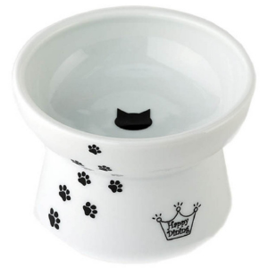 Necoichi Raised Cat Food Bowl - Mutts & Co.