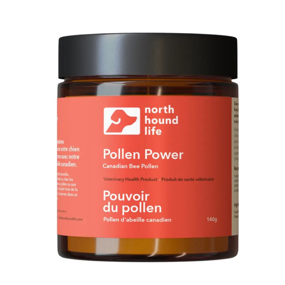 North Hound Life Pollen Power | Canadian Bee Pollen Dog Supplement