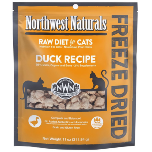 Northwest Naturals Freeze-Dried Duck Nibbles Cat Food 11 oz