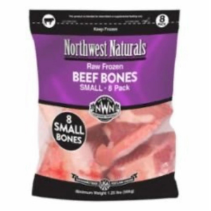 Northwest Naturals Raw Frozen Beef Bone 1-2", 8pk