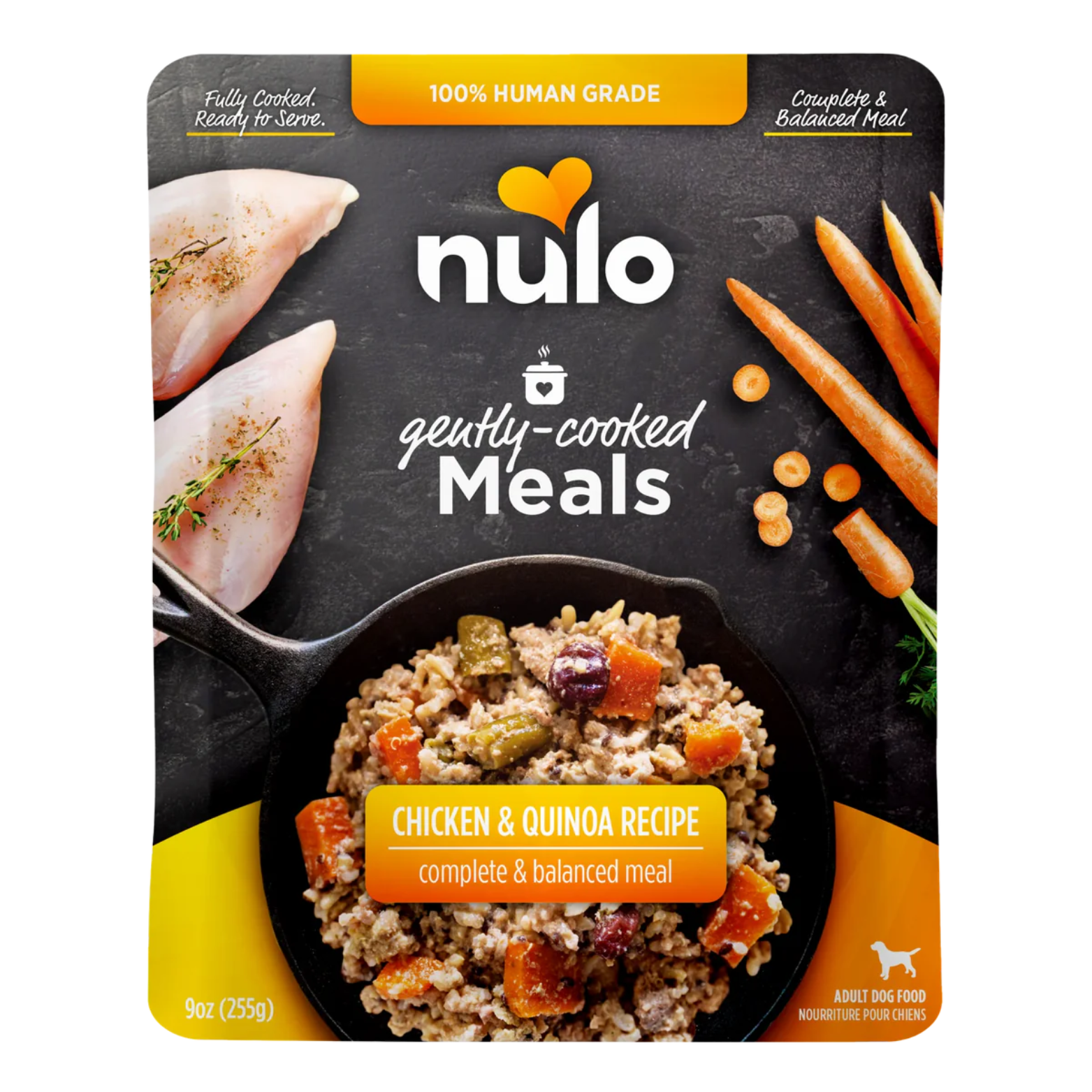 Nulo Freestyle Gently Cooked Meals Chicken & Quinoa Recipe 9 oz