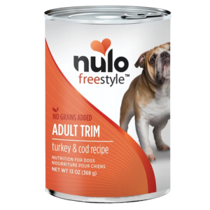 Nulo Freestyle Grain-Free Adult Trim Turkey & Cod Recipe Wet Dog Food, 13 oz - Mutts & Co.