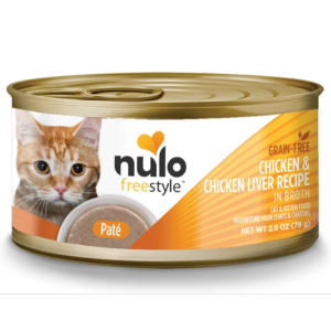Nulo Freestyle Grain-Free Chicken Liver Pate Recipe Wet Cat Food, 2.8 oz - Mutts & Co.