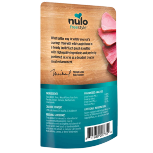 Nulo Freestyle Grain-Free Chunky Tuna Broth Recipe Cat Food Topper, 2.8oz - Mutts & Co.