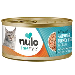Nulo Freestyle Grain-Free Salmon Minced Recipe Wet Cat Food, 3oz - Mutts & Co.