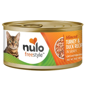 Nulo Freestyle Grain-Free Turkey & Duck Minced Recipe Wet Cat Food, 3oz - Mutts & Co.